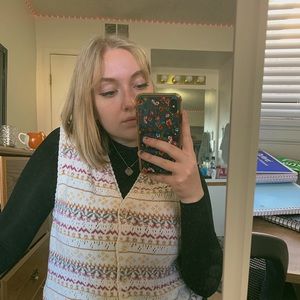 vintage sweater vest